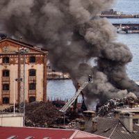 Požar u luci Rijeka