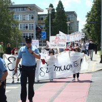 Prosvjed Inicijative za Filozofski zbog smjena