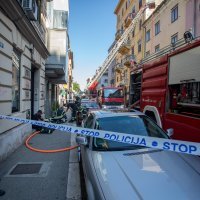 Požar u centru Rijeke