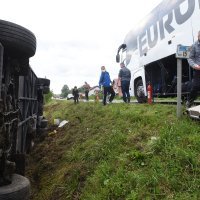 Autobus sletio s ceste kod Tušilovića