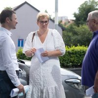 Dolazak na sjednicu Glavnog odbora SDP-a