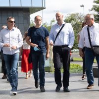 Dolazak na sjednicu Glavnog odbora SDP-a