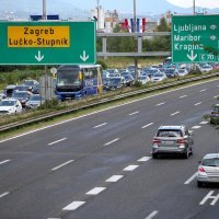 Gužve na naplatnoj postaji Lučko