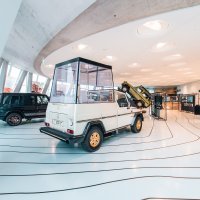 Mercedes-Benz 230 G 'Popemobile' na izložbi