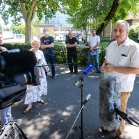 Konferencija Novog sindikata o najavi stotinjak otkaza zaposlenima u raziminiranju