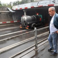 Milan Bandić obišao sanaciju Miramarske ulice nakon jučerašnje poplave