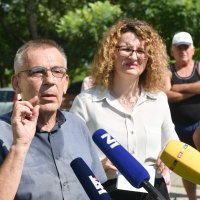 Konferencija za medije Hrvatskih voda na Trnjanskom nasipu