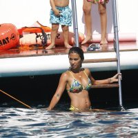 Lionel Messi i Luis Suarez s obiteljima na Formenteri