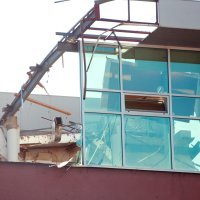 Rušenje zgrade u Petrinjskoj ulici u Zagrebu