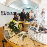 Predsjednik Zoran Milanović na izložbi 'Oliver u Luci/Luka u Oliveru'