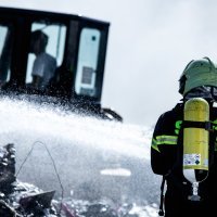 Veliki požar u splitskom reciklažnom dvorištu, na terenu 40 vatrogasaca