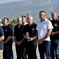 Uoči Dana domovinske zahvalnosti položeni vijenci na Lovrincu