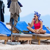 Nikolina Ristović i suprug Vidoje Ristović na odmoru u Bolu na Braču