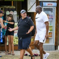 Magic Johnson s obitelji posjetio slapove Krke