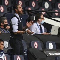 Manchester City - Real Madrid, Sergio Ramos na tribinama