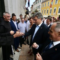 Premijer je sa suradnicima obišao Svetište Čudotvorne Gospe Sinjske