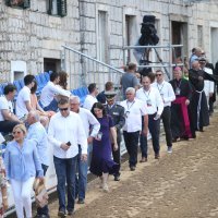 Dolazak uzvanika na trkalište 305. Sinjske alke