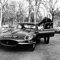 Jaguar E-type ‘9600 HP’ u Ženevi 1961. i Sir William Lyons