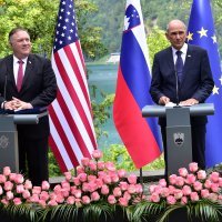 Mike Pompeo i Janez Janša
