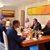 Mike Pompeo i Janez Janša