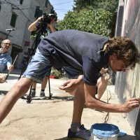 Predstavljen mural nastao po plakatu za Splitsko ljeto 1998.