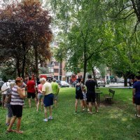 Požar u zgradi u zagrebačkom naselju Prečko