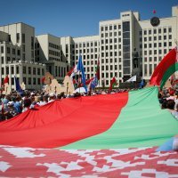 Skup Aleksandra Lukašenka i njegovih simpatizera u Minsku