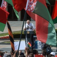 Skup Aleksandra Lukašenka i njegovih simpatizera u Minsku