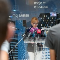 Konferencija za medije Stožera civilne zastite Grada Zagreba