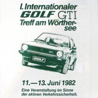 '1. Međunarodni susreti Golf GTI na Wörtherseeu 1982.'
