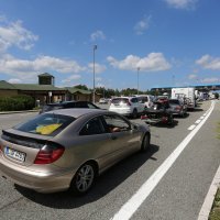 Kolona vozila od nekoliko stotina metara na graničnom prijelazu Rupa
