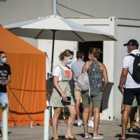 Gužva u Šibeniku na testiranju za koronavirus