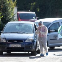 Velika kolona vozila za testiranje na koronavirus u Zagrebu