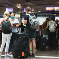 Odlazak engleskih turista s zadarskog aerodroma