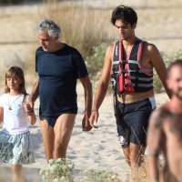Andrea Bocelli s obitelji na odmoru