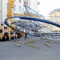 Uklanjanje reklame Plive s glavnog zagrebačkog trga