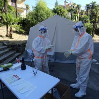 Opatija: Građani se mogu testirati na koronavirus u šatoru postavljenom kod Doma zdravlja