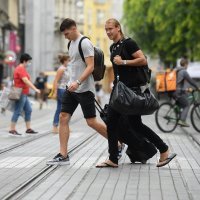 Dominik Livaković i Domagoj Vida