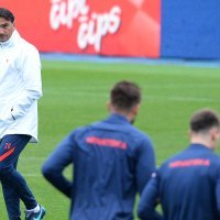 Trening hrvatske nogometne reprezentacije na Maksimiru