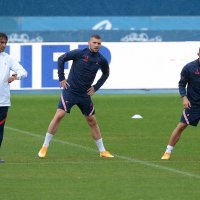 Trening hrvatske nogometne reprezentacije na Maksimiru