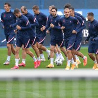 Trening hrvatske nogometne reprezentacije na Maksimiru