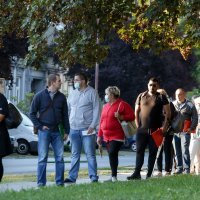 Trijaža ispred KBC-a Osijek