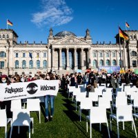 Stolci ispred Reichstaga