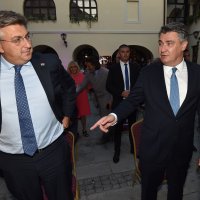 Andrej Plenković i Zoran Milanović