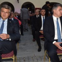 Andrej Plenković i Zoran Milanović