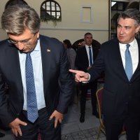 Andrej Plenković i Zoran Milanović