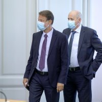 Gordan Jandroković i Branko Bačić, šef kluba zastupnika HDZ-a