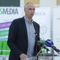 Ivica Puljak i Ivan Đikić na manifestaciji Znanost za mlade
