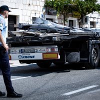 Kamion se zabio u kuću u Lovreću