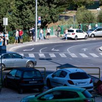 Veliki redovi za testiranje na koronavirus ispred Križina u Splitu
